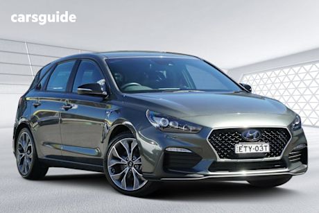 Grey 2022 Hyundai I30 Hatchback N Line