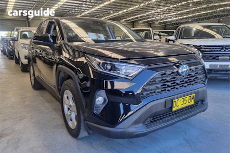 Black 2021 Toyota RAV4 SUV GX 4X4