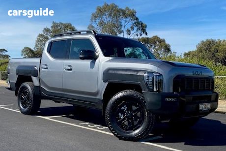 Grey 2025 Kia Tasman Ute Tray X-PRO 4X4
