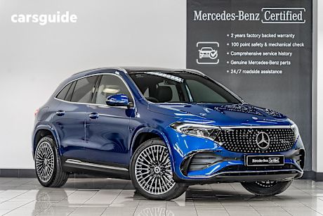 Blue 2025 Mercedes-Benz EQA SUV EQA250+ F