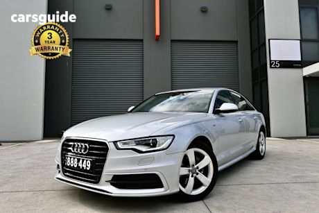 Grey 2013 Audi A6 Sedan 2.0 Tdi