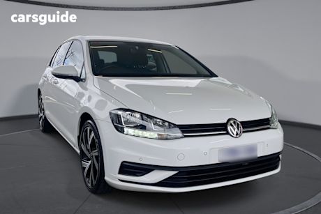 White 2019 Volkswagen Golf Hatchback 110 Tsi Trendline