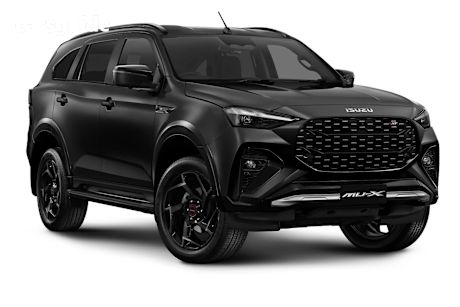 Black 2025 Isuzu MU-X SUV X-TERRAIN 4X4