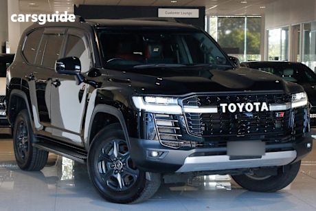Black 2022 Toyota Landcruiser SUV GR SPORT 4X4