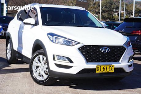 White 2020 Hyundai Tucson Wagon Active (2Wd)