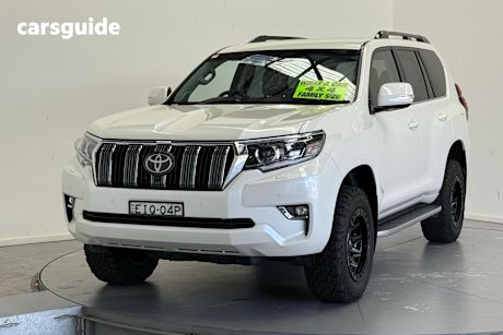 White 2020 Toyota Landcruiser Prado SUV VX 4X4