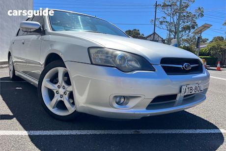 Silver 2004 Subaru Liberty Sedan 2.5I