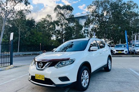 White 2017 Nissan X-Trail SUV TS 4X4