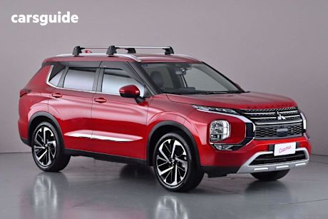 Red 2023 Mitsubishi Outlander Wagon Aspire 7 Seat (2Wd)