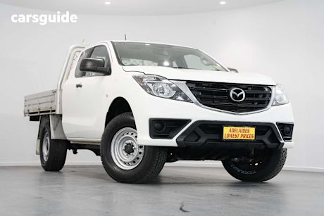 White 2020 Mazda BT-50 Ute Tray XT HI-RIDER R