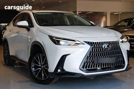 White 2022 Lexus NX SUV NX350H LUXURY 4X4