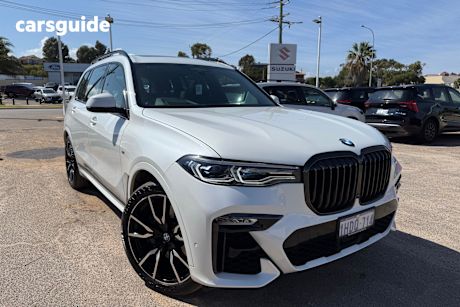 White 2020 BMW X7 Wagon Xdrive30D Design Pure Excell