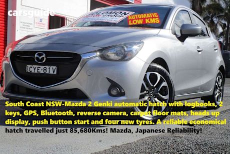 Grey 2014 Mazda 2 Hatchback Genki