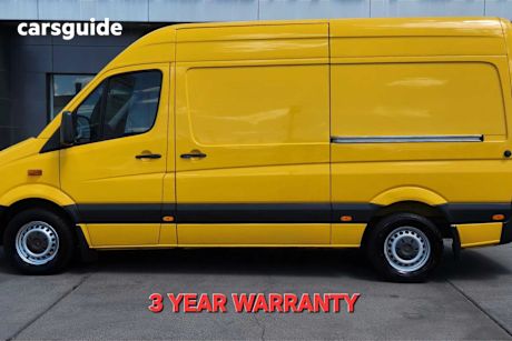 Yellow 2018 Mercedes-Benz Sprinter Van 313Cdi Mwb