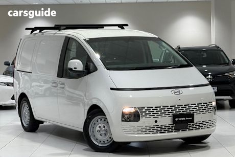 White 2021 Hyundai Staria Van Load 2S 2.2D Liftback