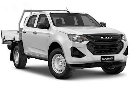 White 2025 Isuzu D-MAX Ute Tray SX 4X4