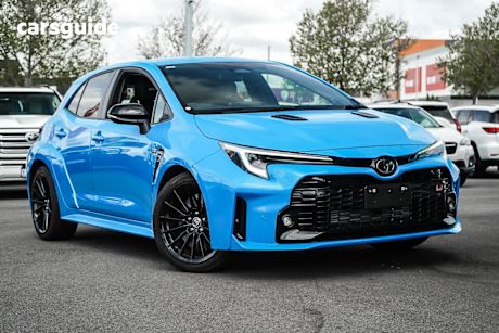 Blue 2024 Toyota Corolla Hatch GR GTS 4WD