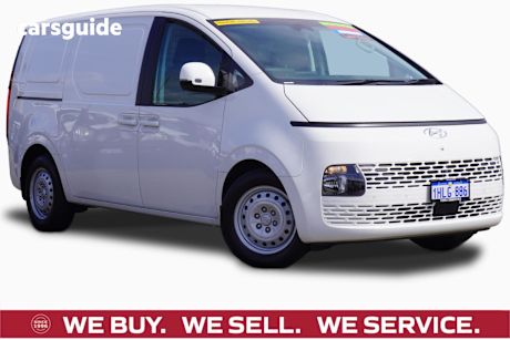 White 2021 Hyundai Staria Load Commercial US4.V1 F