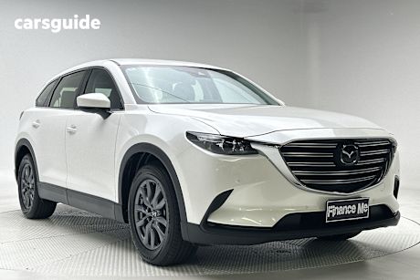 White 2021 Mazda CX-9 SUV TOURING F