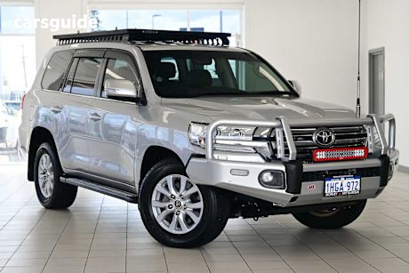 Silver 2021 Toyota Landcruiser SUV VX 4X4