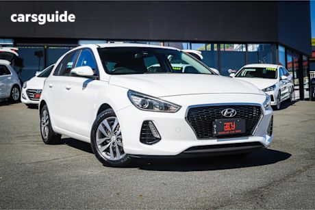 White 2018 Hyundai I30 Hatch ACTIVE F