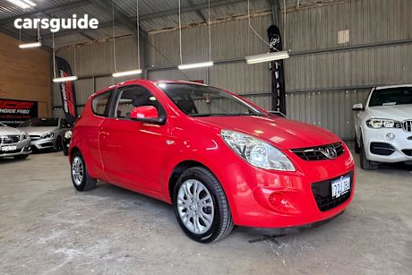 Red 2011 Hyundai I20 Hatchback Active
