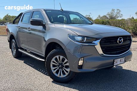 Grey 2023 Mazda BT-50 Ute Tray XT 4X4
