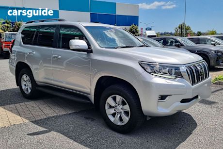 Silver 2022 Toyota Landcruiser Prado SUV GXL 4X4