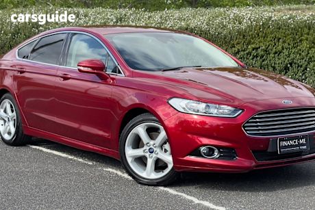 Red 2017 Ford Mondeo Hatch TREND F