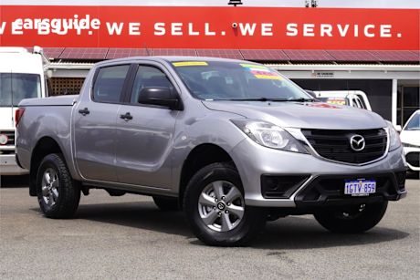 Silver 2019 Mazda BT-50 Ute Tray XT 4X4
