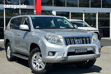 Silver 2010 Toyota Landcruiser Prado SUV KAKADU 4X4