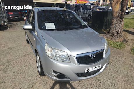 Silver 2009 Holden Barina Hatch F