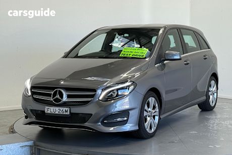 Grey 2017 Mercedes-Benz B200 Hatchback