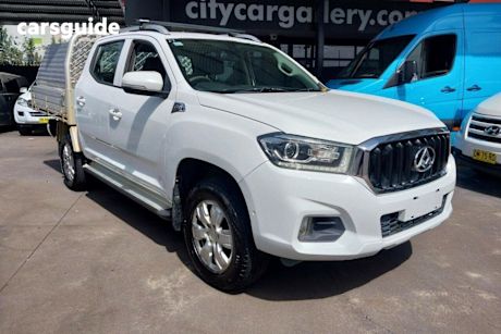 White 2018 LDV T60 Double Cab Utility Pro (4X4)