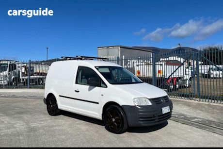 White 2009 Volkswagen Caddy Van 1.9 Tdi