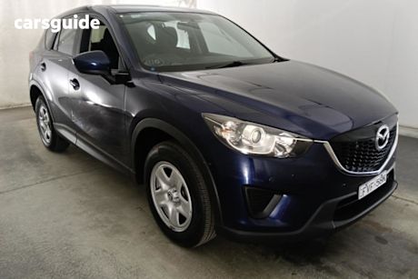Blue 2013 Mazda CX-5 Wagon Maxx (4X4)