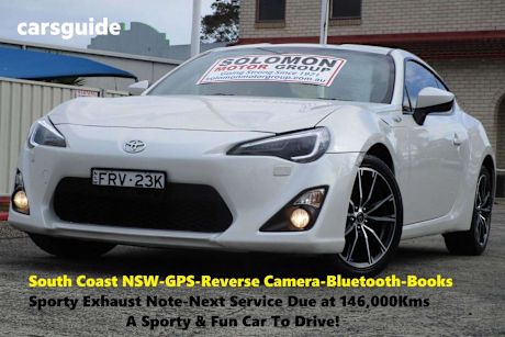 White 2014 Toyota 86 Coupe Gts