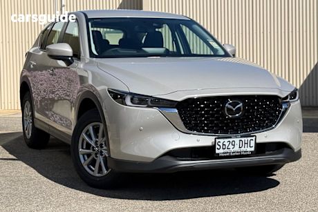 Silver 2025 Mazda CX-5 SUV G25 MAXX SPORT F