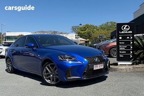 Blue 2017 Lexus IS Sedan IS350 F SPORT R
