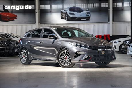 Grey 2022 Kia Cerato Hatch GT F
