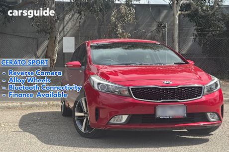 Red 2018 Kia Cerato Hatch SPORT F