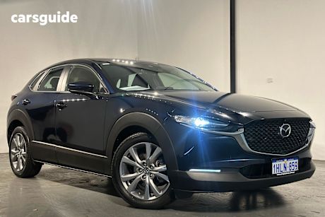 Blue 2021 Mazda CX-30 Wagon G20 Evolve Vision (Fwd)
