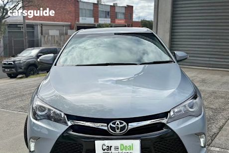 Blue 2016 Toyota Camry Sedan Atara Sl