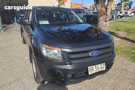 Black 2012 Ford Ranger Ute Tray XL R