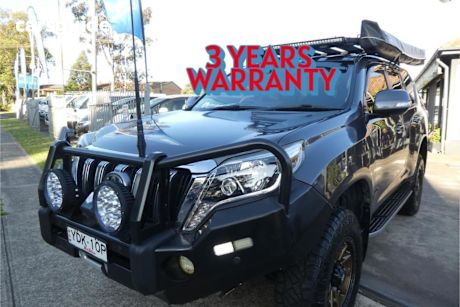 Grey 2015 Toyota Landcruiser Prado Wagon Kakadu (4X4)
