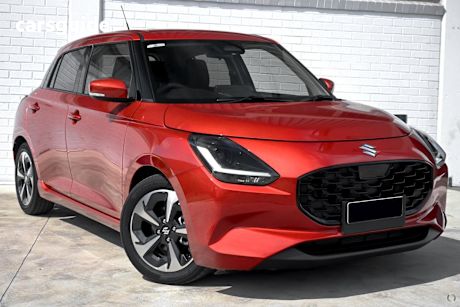 Red 2025 Suzuki Swift Hatch HYBRID GLX F