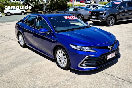 Blue 2022 Toyota Camry Sedan ASCENT F