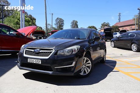 Black 2015 Subaru Impreza Hatchback 2.0I (Awd)