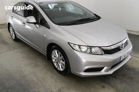 Silver 2012 Honda Civic Sedan Vti-L