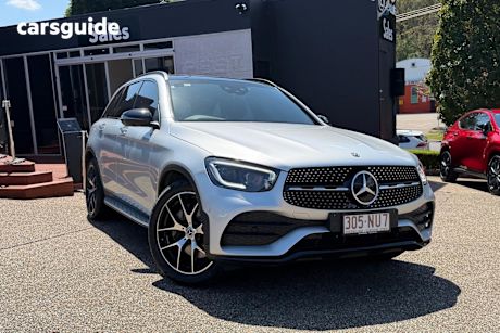 Silver 2019 Mercedes-Benz GLC300 Wagon 4Matic